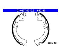 Mâchoires de frein 03.0137-0310.2 ATE pour NISSAN URVAN Autobus/Autocar PICK UP