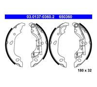 Mâchoires de frein 03.0137-0360.2 ATE pour FIAT PUNTO