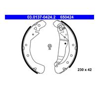 ATE Jeu de mâchoires de frein arrière 03.0137-0424.2 pour Opel Astra/Combo