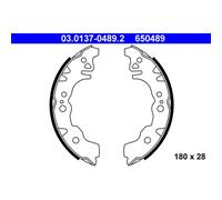 ATE 03.0137-0489.2 Jeu de mâchoires de frein arrière pour