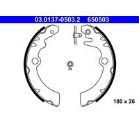 ATE 03.0137-0503.2 Jeu de mâchoires de frein pour NISSAN,SUZUKI