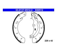 Mâchoires de frein 03.0137-0512.2 ATE pour FORD FOCUS III A trois volumes B-MAX