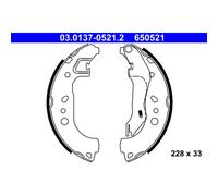 Jeu de mâchoires de frein ATE 03.0137-0521.2