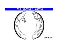 ATE 03.0137-0534.2 Jeu de Mâchoires Arrière pour Suzuki Celerio Lf