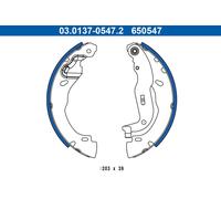 ATE 03.0137-0547.2 Jeu de mâchoires de frein pour DACIA,RENAULT