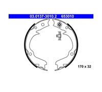 ATE 03.0137-3010.2 Kit De Garnitures De Frein De Stationnement 32 Mm Sans Levier