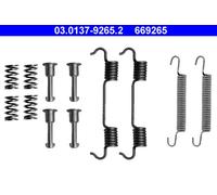 ATE 03.0137-9265.2 Kit d'accessoires, mâchoires de frein de stationnement pour ,