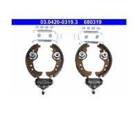 ATE 03.0420-0319.3 Jeu de Mâchoires pour Fiat 127 Lancia A 112 Autobianchi