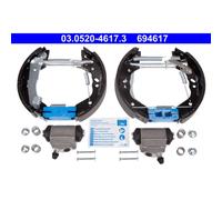 Mâchoires de frein prémonté 03.0520-4617.3 ATE pour HYUNDAI ATOS