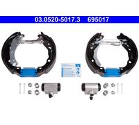 ATE 03.0520-5017.3 Jeu de mâchoires de frein pour DACIA,RENAULT