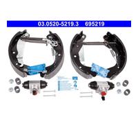 1x Jeu de mâchoires de frein ATE 03.0520-5219.3 convient pour