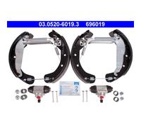 ATE 03.0520-6019.3 Jeu de mâchoires de frein arrière pour Astra Combo Astravan