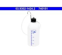 ATE 03.9302-1424.2 Pour la capture et le contrôle du liquide de frein lors de la purge ou du remplacement du liquide de frein.