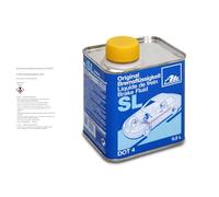ATE 03.9901-5801.2 Liquide de frein 0,5Liter Compatible avec VW Golf 7 3/5 portes 5G1, BQ1, BE1, BE2 Golf 4 3/5 portes 1J1 Golf 5 3/5 portes 1K1 Golf 6 3/5 portes 5K1, BMW 3 Berline E46