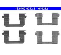 4x ATE Kit d'accessoires plaquette de frein à disque Kit de montage de plaquette