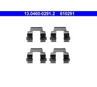 ATE 13.0460-0291.2 Kit d'accessoires, plaquette de frein à disque pour NISSAN