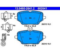 ATE 13.0460-2641.2 Kit de plaquettes de frein, frein à disque pour MERCEDES-BENZ