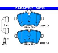 ATE 13.0460-2725.2 Kit de plaquettes de frein, frein à disque pour MINI