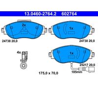 ATE Jeu de plaquettes de frein 13.0460-2764.2 avant pour SEAT VW