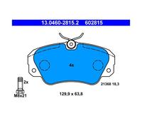ATE 13.0460-2815.2 Plaquettes / Sabots de Frein Avant pour Opel Omega A