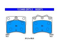 ATE 13.0460-2973.2 Plaquettes / Sabots de Frein Avant pour VW Transporter IV Bus