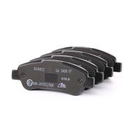 ATE 13.0460-4812.2 Plaquettes de freins Arrière pour FIAT Ducato Bus (250, 290)