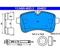 ATE Plaquettes de frein X4 pour IVECO: Daily (Ref: 13.0460-4823.2)