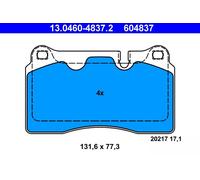 ATE 13.0460-4837.2 Kit de plaquettes de frein, frein à disque pour LAND ROVER