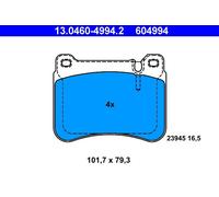 ATE 13.0460-4994.2 Kit de plaquettes de frein, frein à disque pour MERCEDES-BENZ