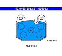 ATE 13.0460-5032.2 Kit de plaquettes de frein, frein à disque pour BMW