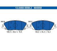 ATE 13.0460-5558.2 Kit de plaquettes de frein, frein à disque pour TOYOTA