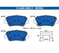 ATE 13.0460-5562.2 Kit de plaquettes de frein, frein à disque pour HYUNDAI,KIA