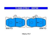 ATE 13.0460-5789.2 Plaquettes / Sabots de Frein Avant pour Lexus GS