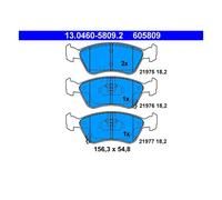 ATE 13.0460-5809.2 Plaquettes / Sabots de Frein Avant pour Toyota Avensis
