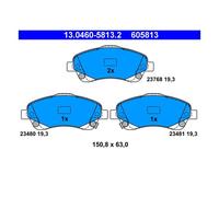 ATE 13.0460-5813.2 Plaquettes / Sabots de Frein Avant pour Toyota Avensis