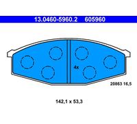 ATE Plaquettes de frein 13.0460-5960.2 pour NISSAN PATROL III/1 Station Wagon