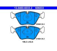 ATE 13.0460-6033.2 Kit de plaquettes de frein, frein à disque pour BMW