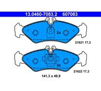 ATE 13.0460-7083.2 Plaquettes de freins pour VW LT 28-35 II Bus (2DB, 2DE, 2DK)
