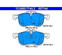 ATE 13.0460-7144.2 Kit de plaquettes de frein, frein à disque pour MG,ROVER