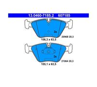 ATE Plaquettes de frein 13.0460-7185.2 pour BMW 3 Coupé, 3 Décapotable, Z4 Coupé