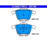 ATE 13.0460-7189.2 Kit de plaquettes de frein, frein à disque pour VOLVO