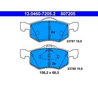 ATE 13.0460-7205.2 Kit de plaquettes de frein, frein à disque pour FORD,MAZDA