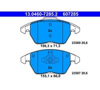 ATE 13.0460-7285.2 Kit de plaquettes de frein, frein à disque pour AUDI,SEAT,VW