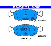 ATE 13.0460-7289.2 Kit de plaquettes de frein, frein à disque pour CHRYSLER,FIAT