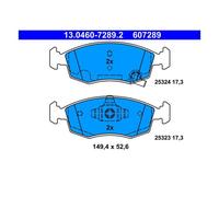 1x Kit de plaquettes de frein, frein à disque ATE 13.0460-7289.2