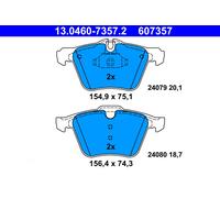 Plaquettes de frein 13.0460-7357.2 ATE pour JAGUAR XF I XJ XF SPORTBRAKE