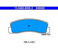 ATE 13.0460-8006.2 Kit de plaquettes de frein, frein à disque pour LADA