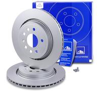 ATE 2 x D i s q u e d e f r e i n e s s i e u a r r i è r e v e n t i l é 24.0120-0173.1 Compatible avec: FIAT CROMA (194_), OPEL SIGNUM CC (Z03), OPEL VECTRA C (Z02)