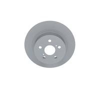 Disque de frein ATE 24.0110-0284.1 arrière, plein, 1 pièce