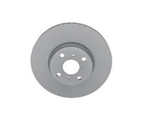 2x Disque de frein ventilé 24.0122-0254.1 ATE pour TOYOTA YARIS